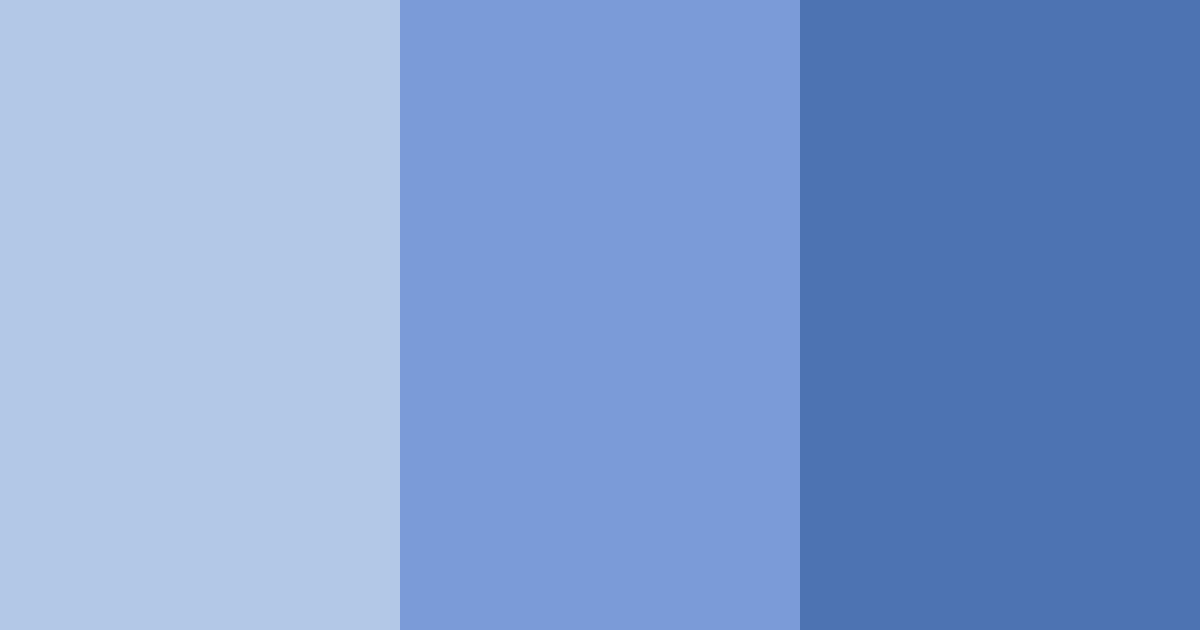 Download blue purple shades color palette PNG image (landscape)