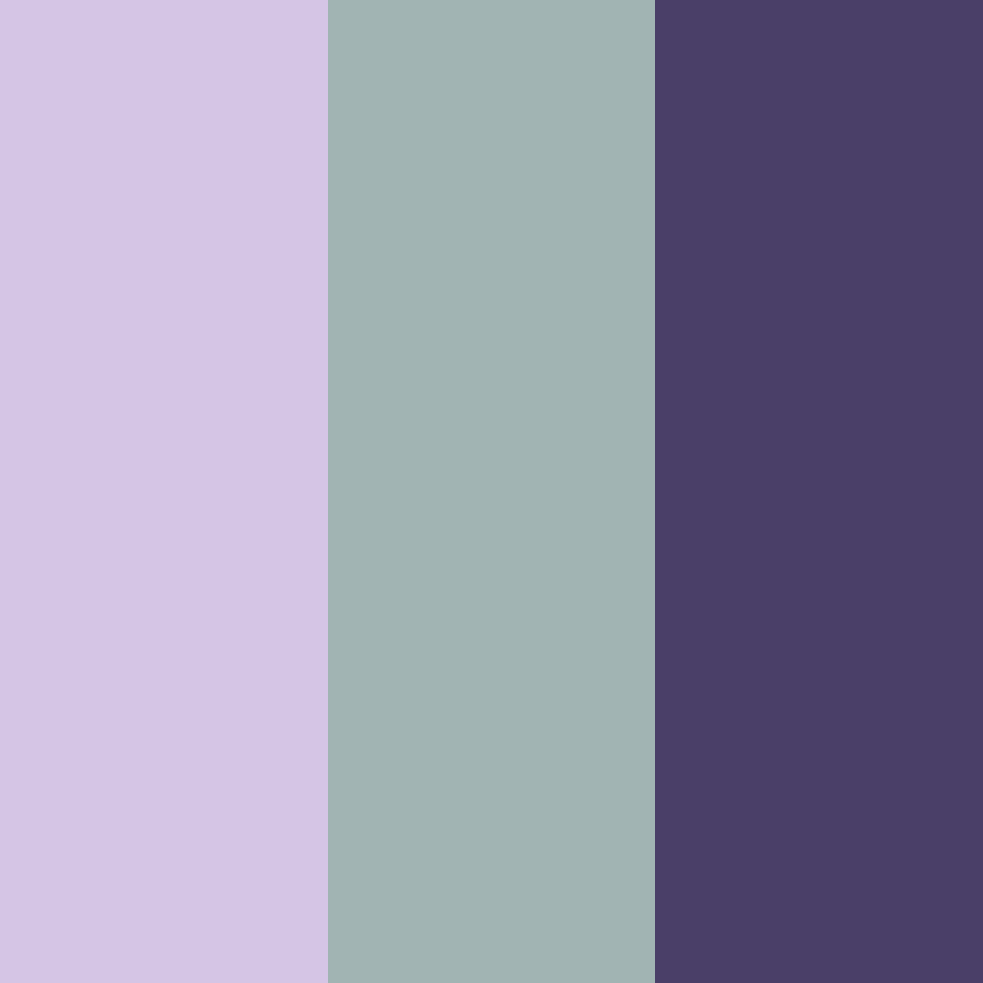 Download purple green shades color palette PNG image (square)