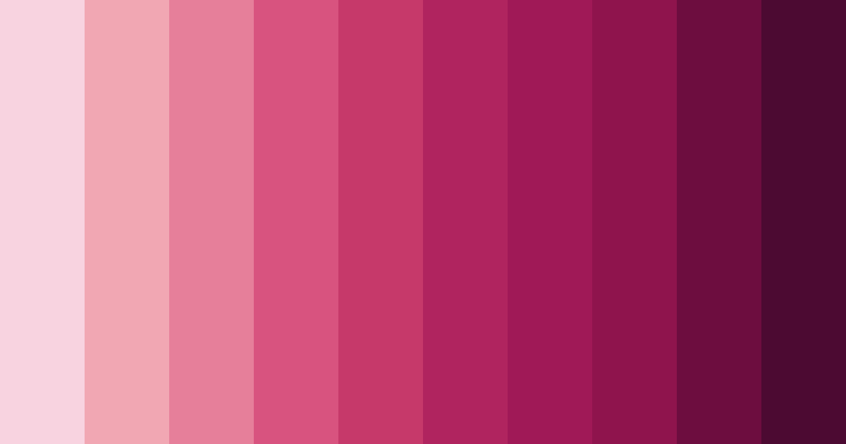 Download light pink sunset color palette PNG image (landscape)