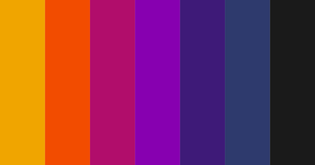 Download midnight carnival color palette PNG image (landscape)