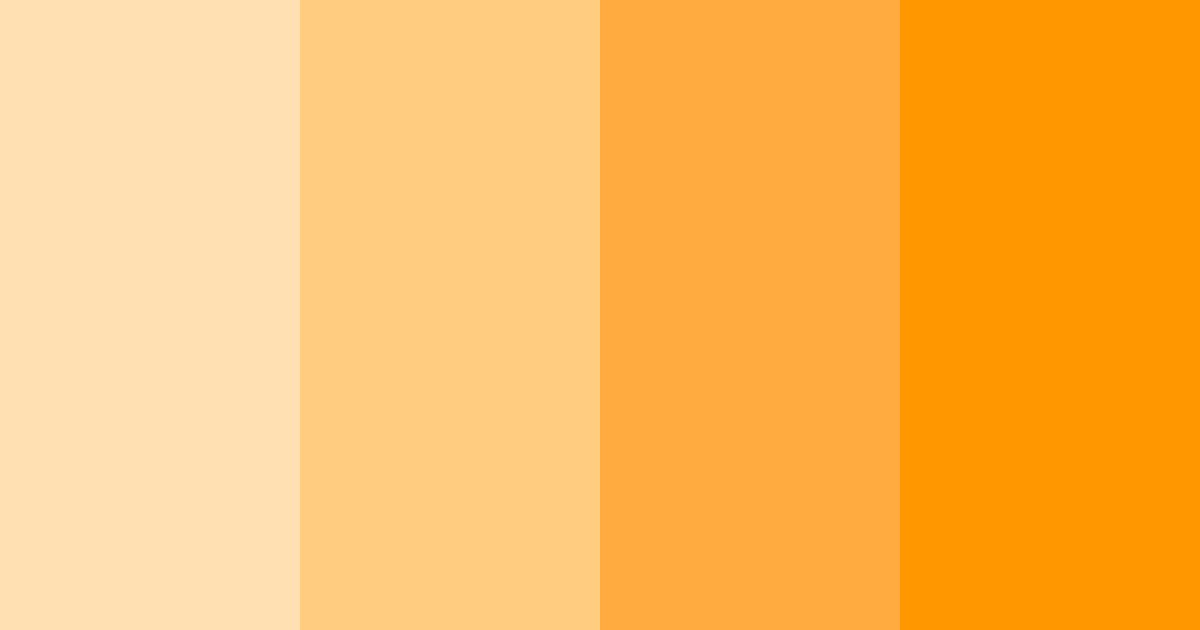 Download light orange color palette PNG image (landscape)
