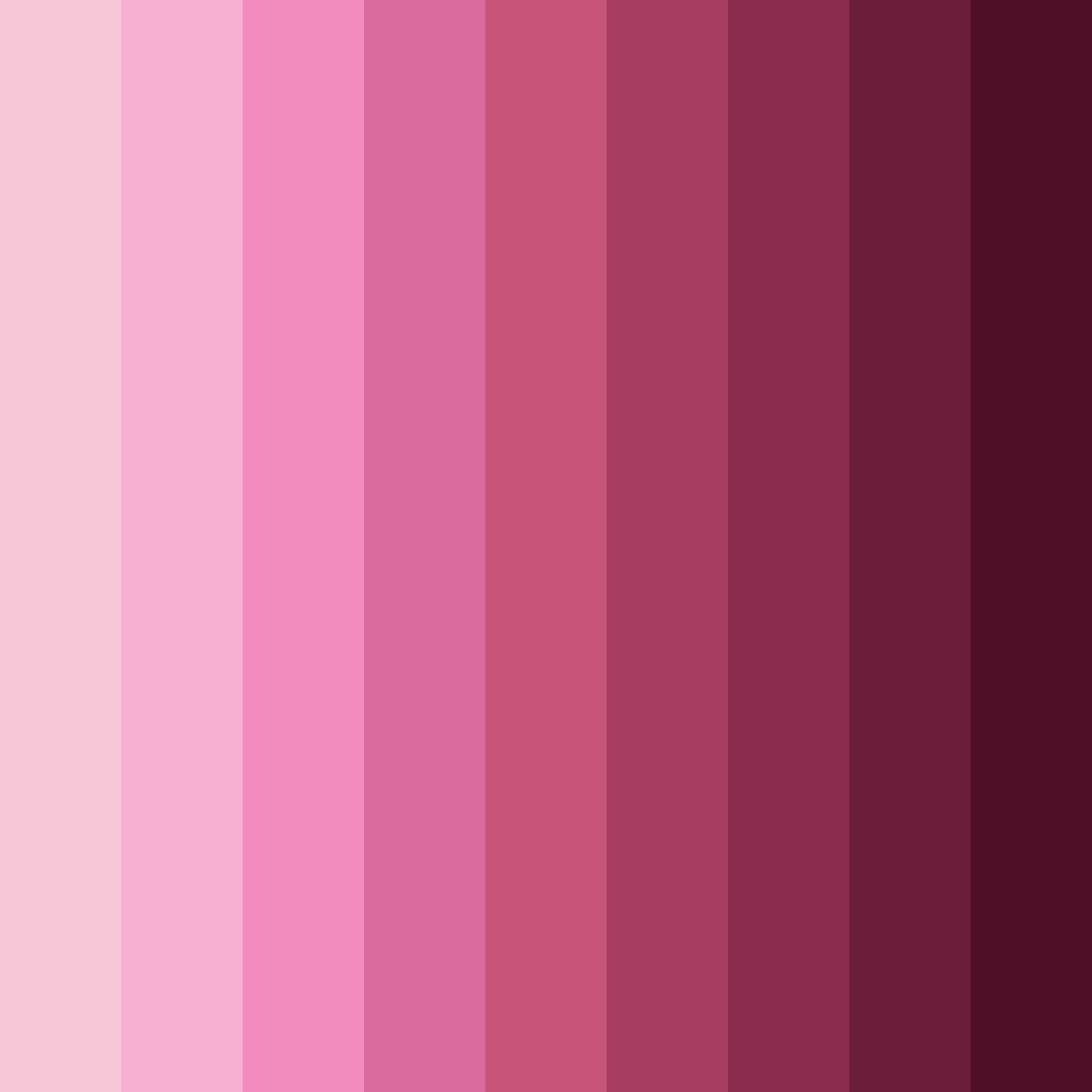 Download pink night color palette PNG image (square)