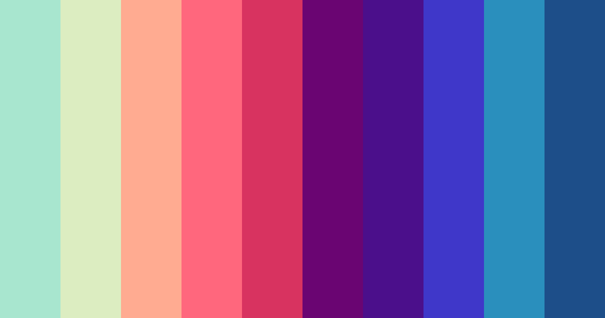 Download emerald canopy color palette PNG image (landscape)