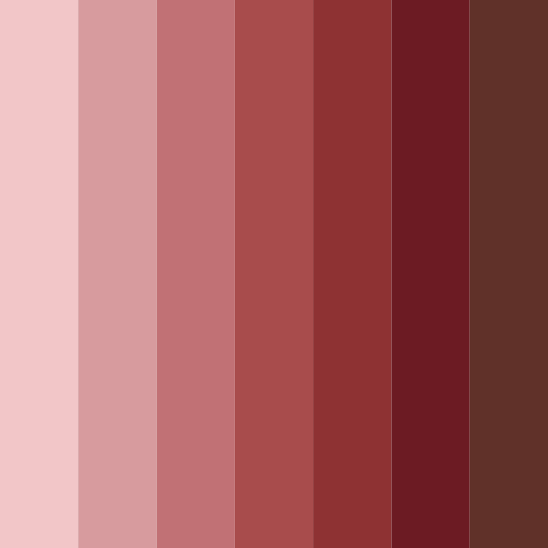 Download dark red color palette PNG image (square)