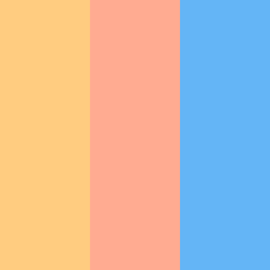Download sunny harmony color palette PNG image (square)