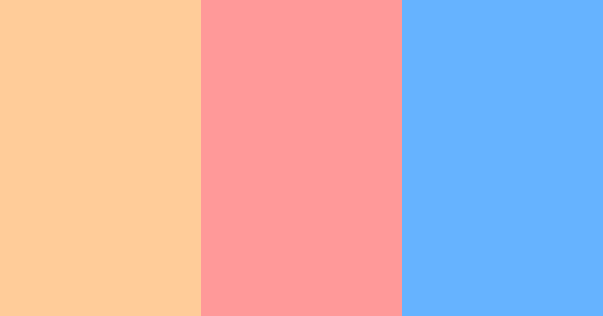 Download peachy sky color palette PNG image (landscape)