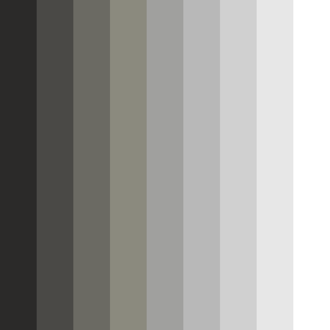 Download dark gray color palette PNG image (square)