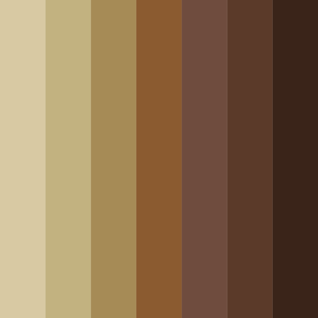Download brown earth color palette PNG image (square)