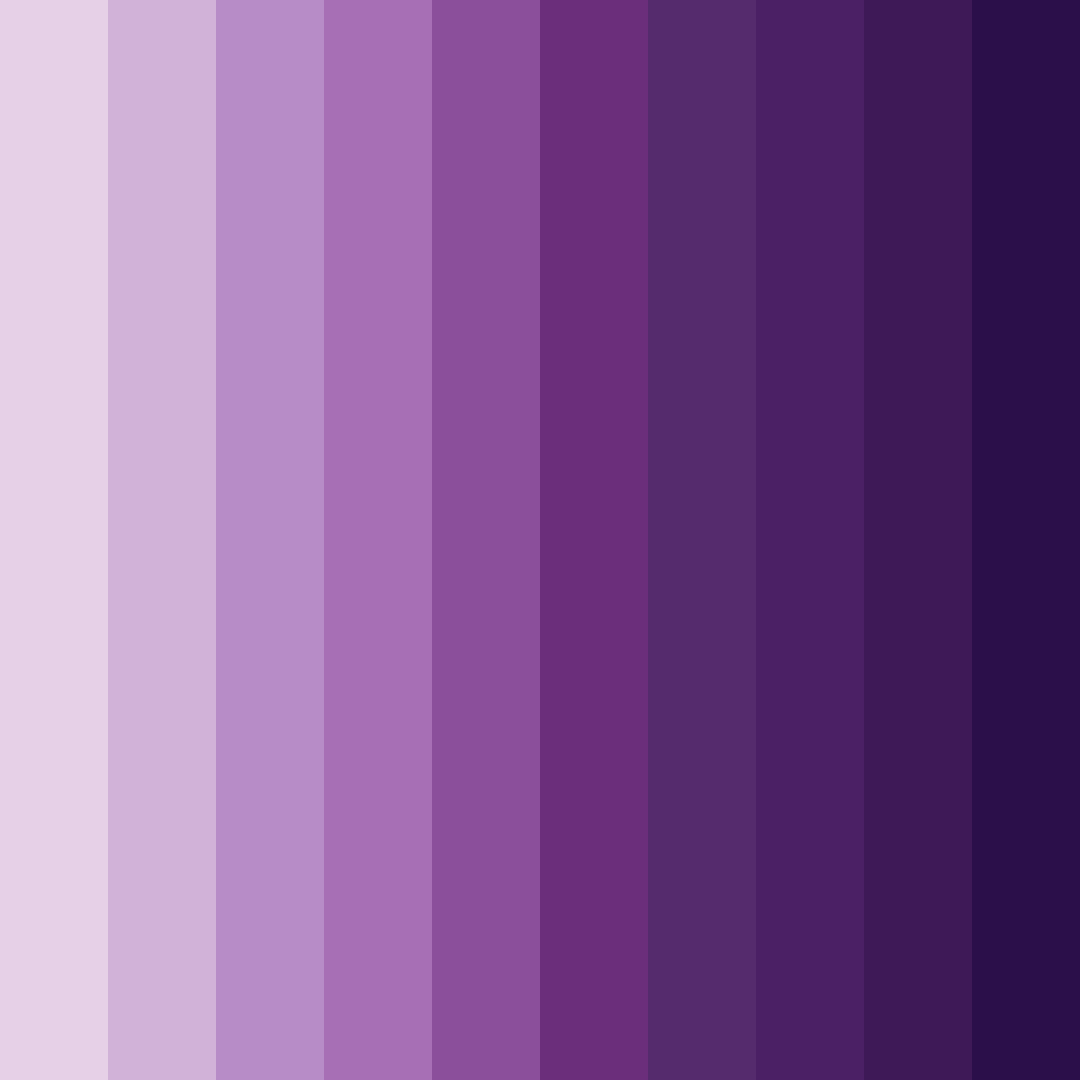 Download mystic amethyst dream color palette PNG image (square)