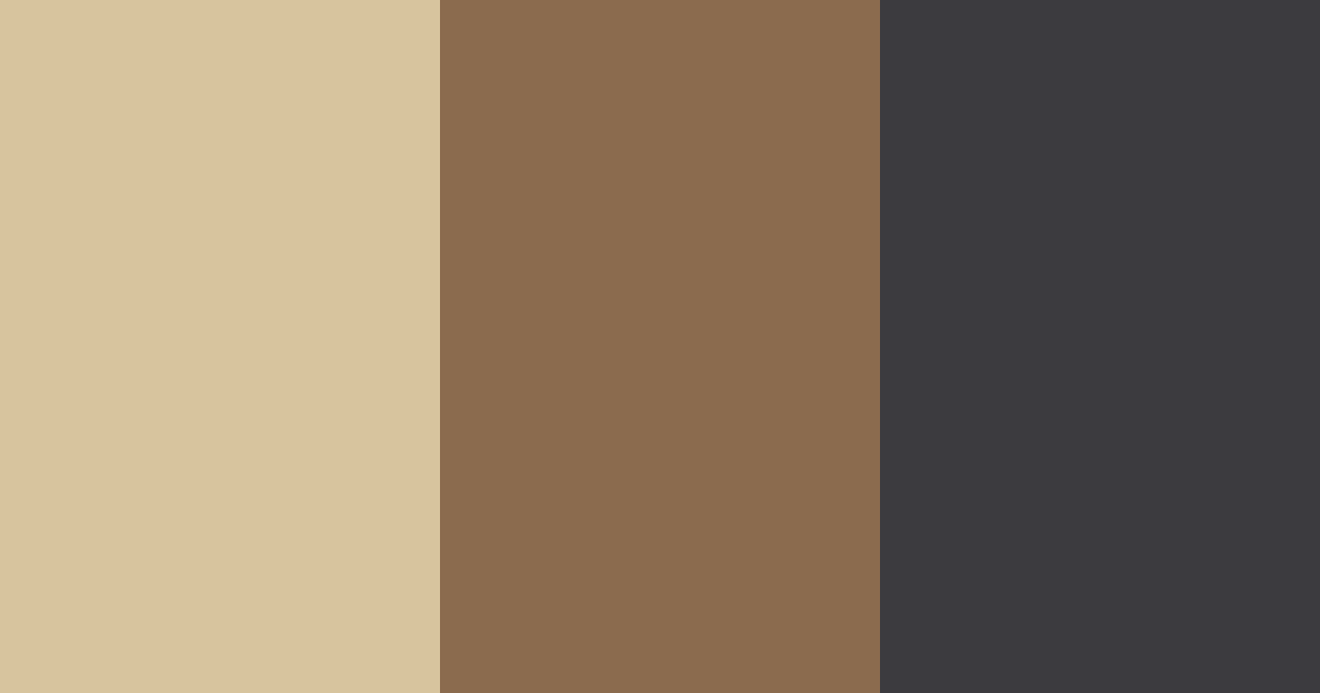 Download rustic elegance color palette PNG image (landscape)