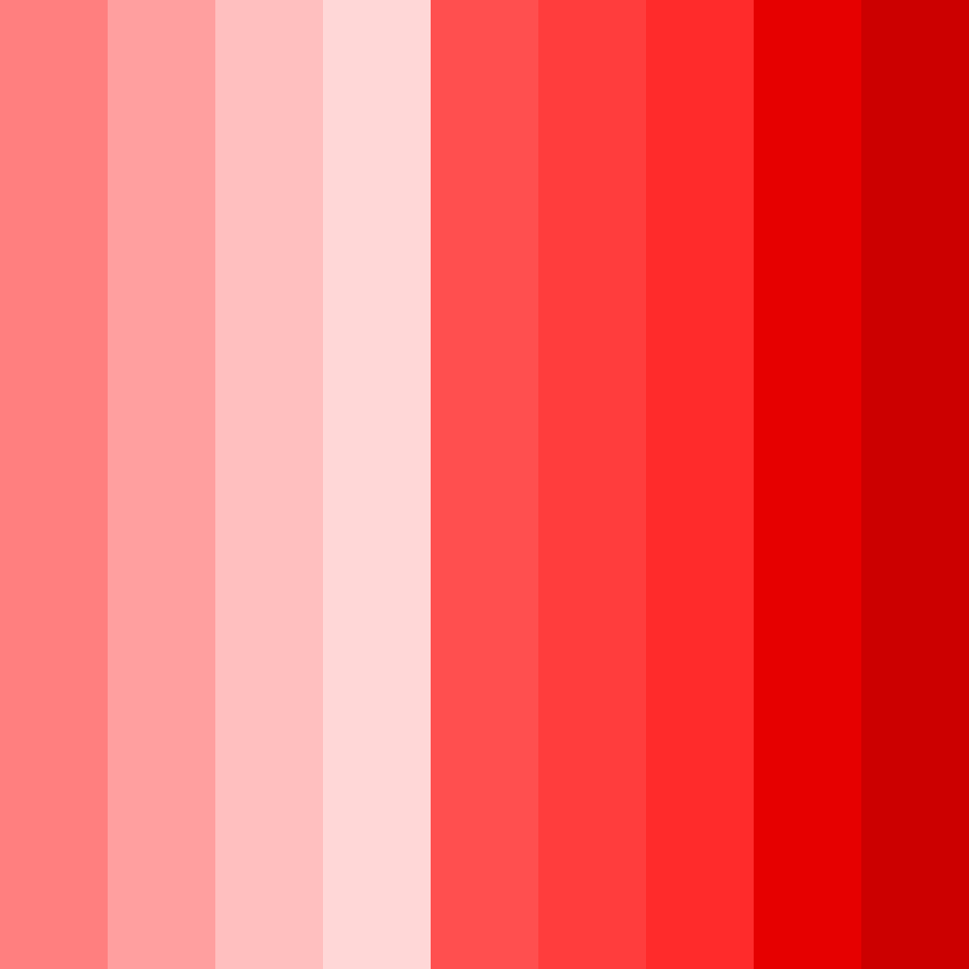 Download dark coral shades color palette PNG image (square)