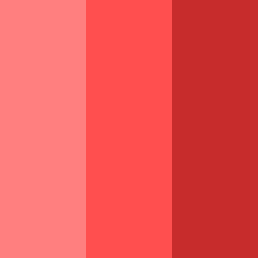 Download sunset bloom color palette PNG image (square)