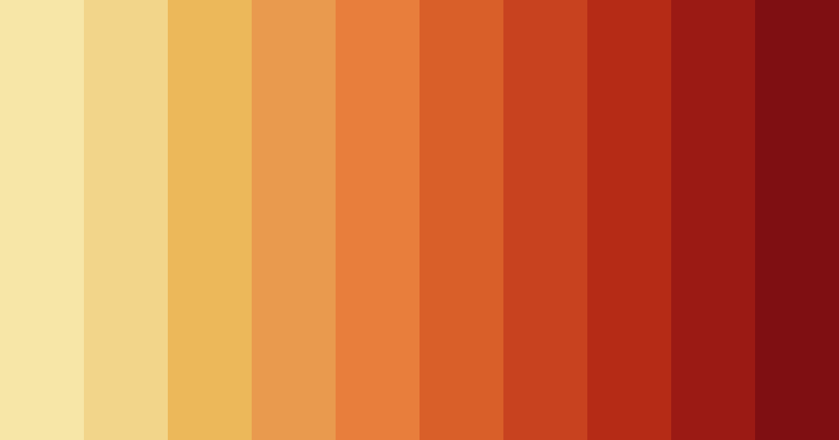 Download autumn's ember color palette PNG image (landscape)