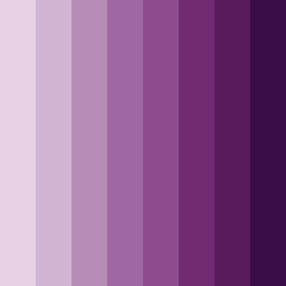 Download mystical orchid dream color palette PNG image (square)