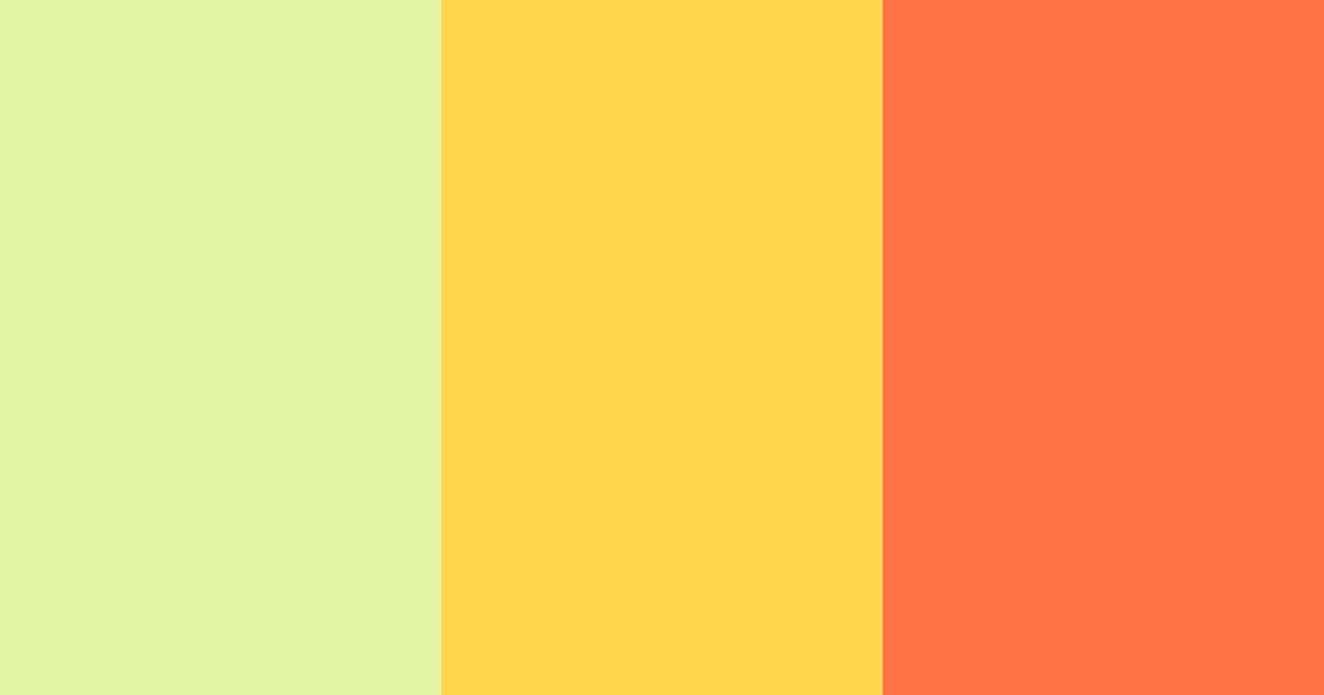 Download bright red green yellow color palette PNG image (landscape)