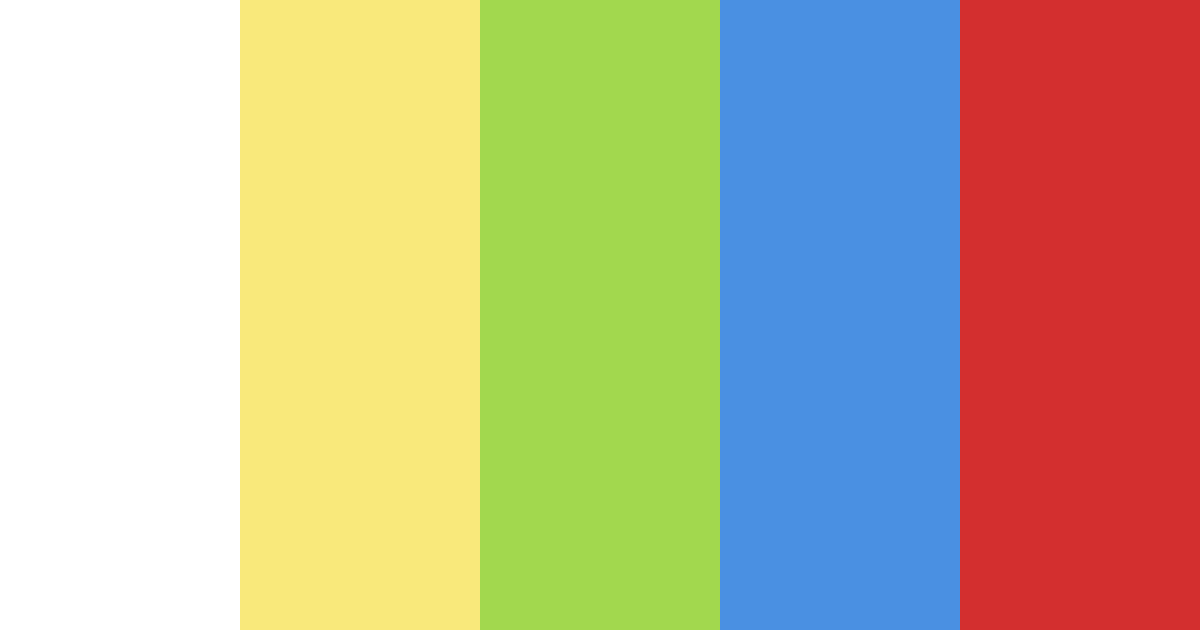 Download colorful summer color palette PNG image (landscape)