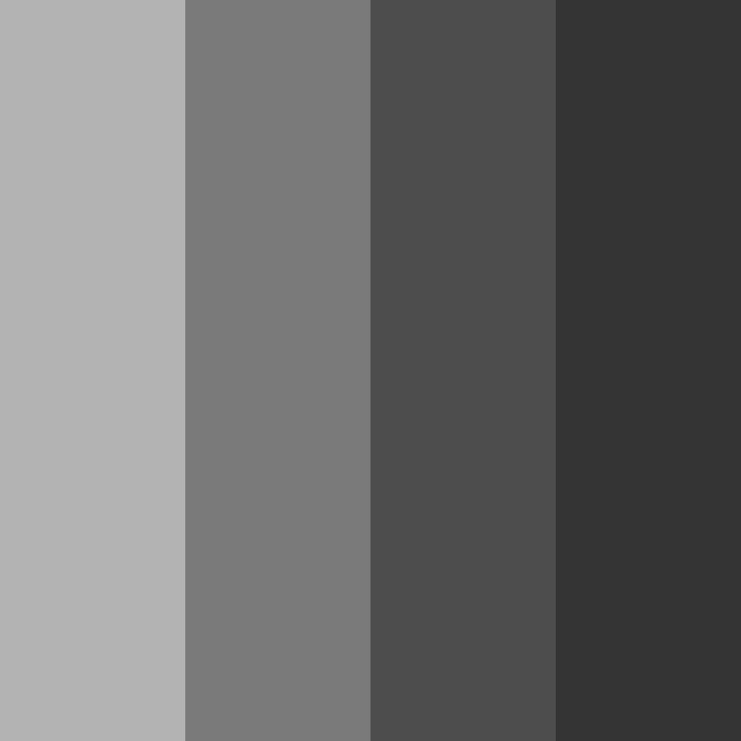 Download shades of shadows color palette PNG image (square)