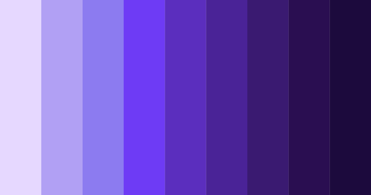 Download purple dreams color palette PNG image (landscape)