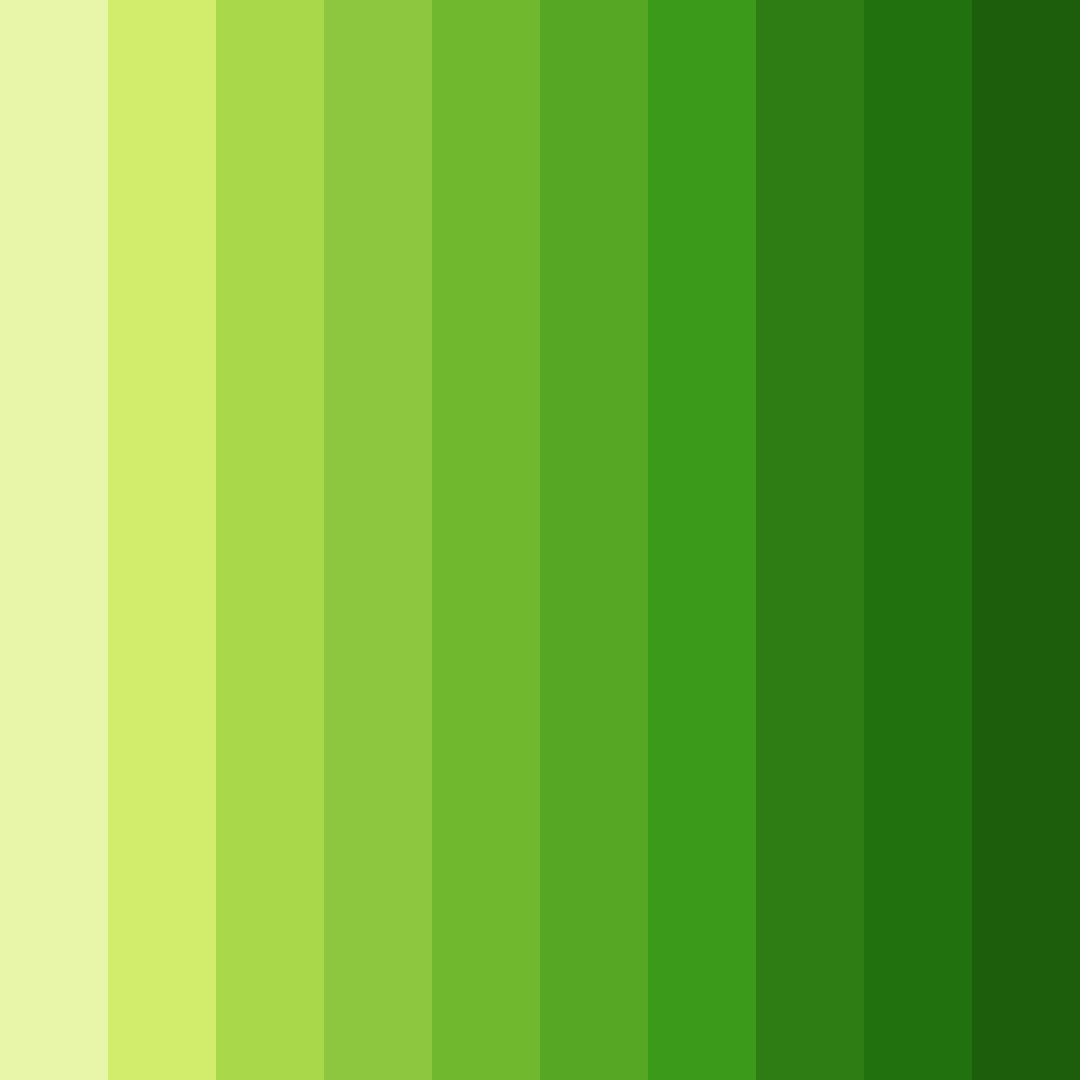 Download lime green color palette PNG image (square)