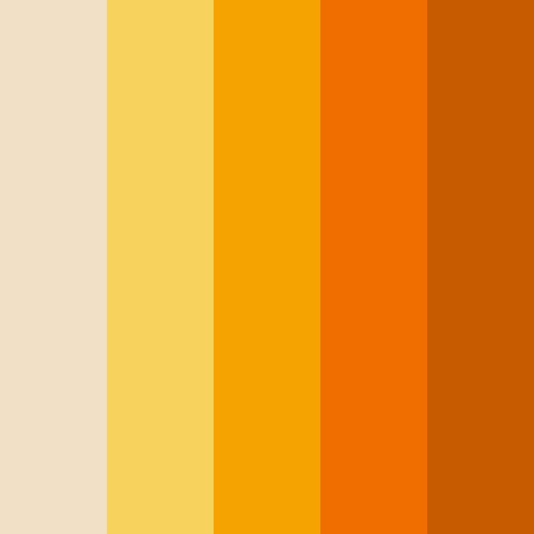 Download sunrise serenade color palette PNG image (square)