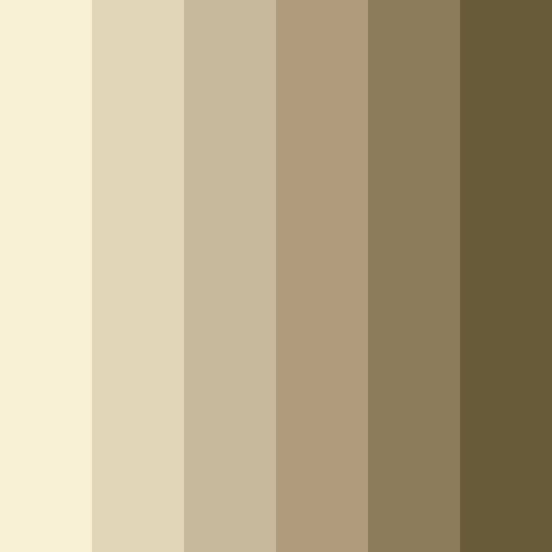 Download gilded tresses color palette PNG image (square)