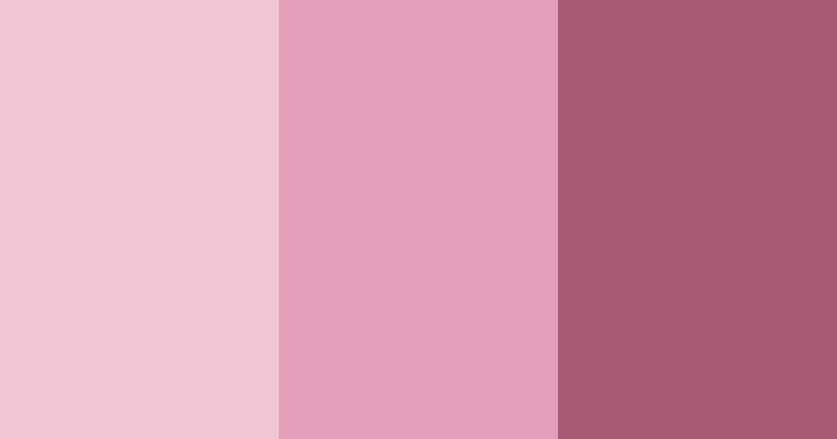 Download dusty rose shades color palette PNG image (landscape)