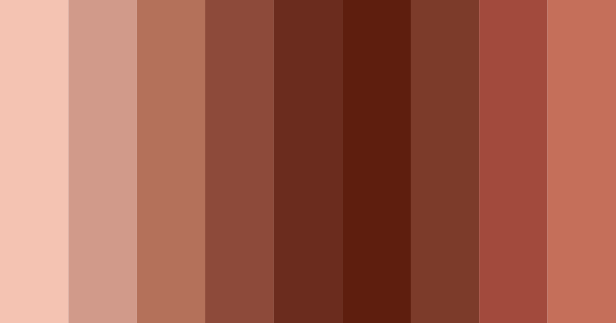 Download rusty hues color palette PNG image (landscape)