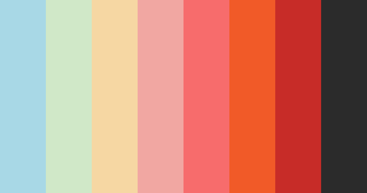 Download vibrant spectrum color palette PNG image (landscape)