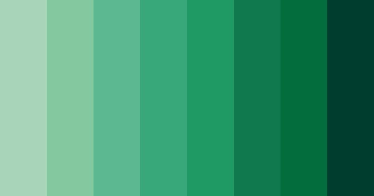 Download emerald canopy color palette PNG image (landscape)