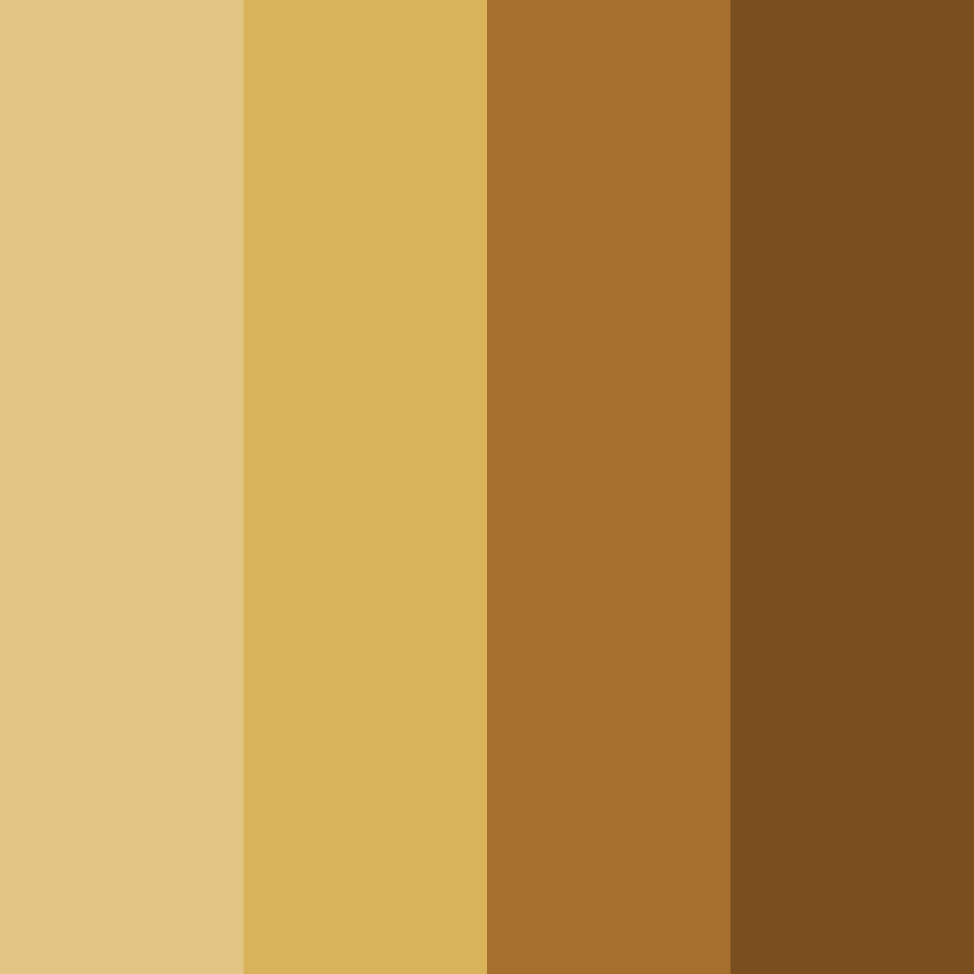 Download timeless treasure color palette PNG image (square)