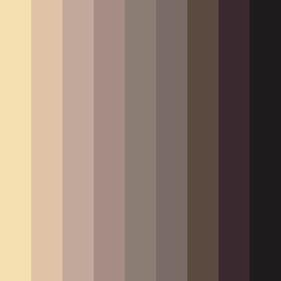 Download brown beach color palette PNG image (square)
