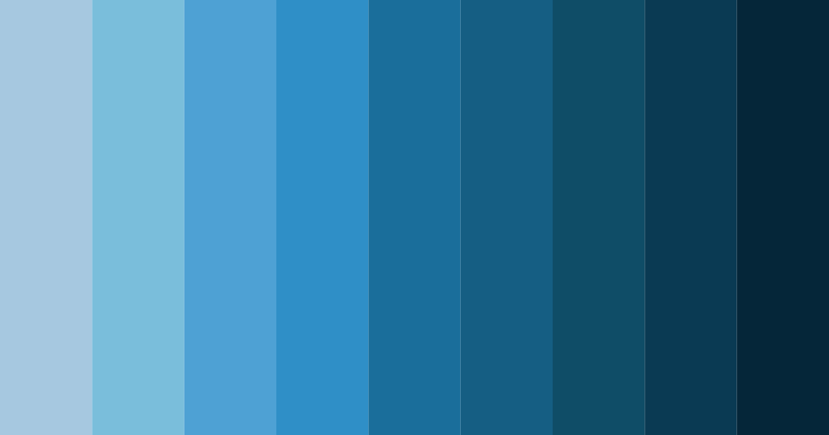 Download azure shoreline color palette PNG image (landscape)