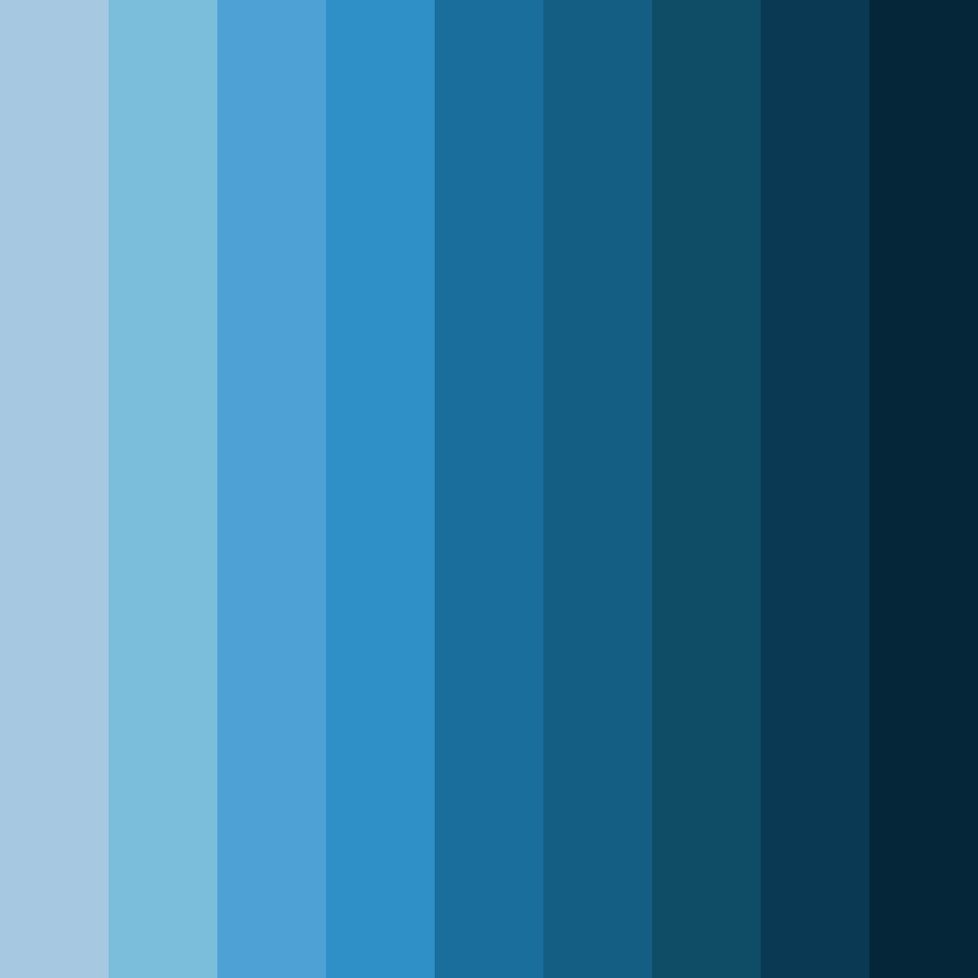 Download azure shoreline color palette PNG image (square)