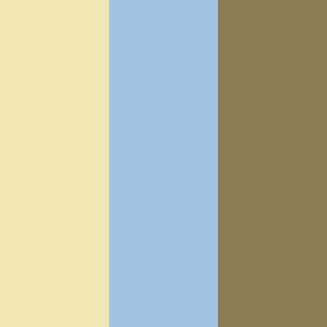 Download creamy blue color palette PNG image (square)