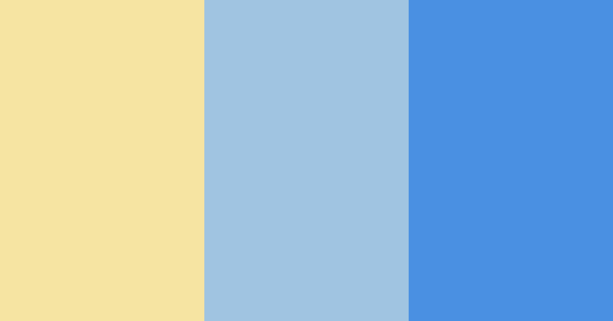 Download creamy blue color palette PNG image (landscape)