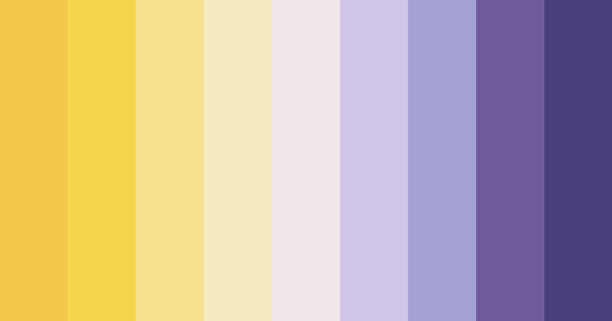 Download purple sunshine color palette PNG image (landscape)