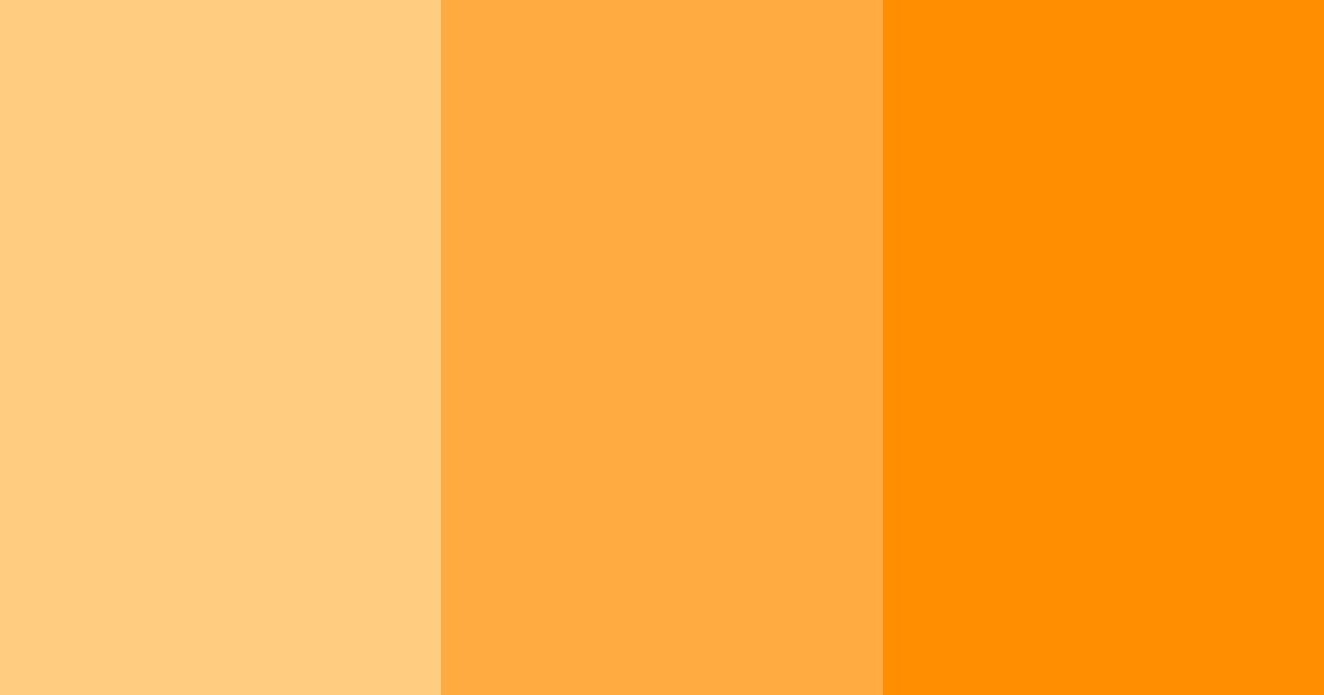 Download citrus sunset color palette PNG image (landscape)