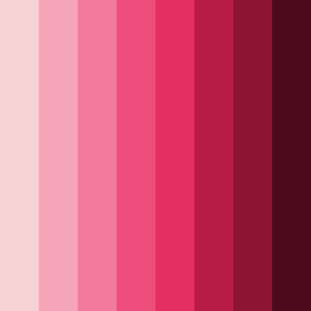 Download blushing sunset color palette PNG image (square)