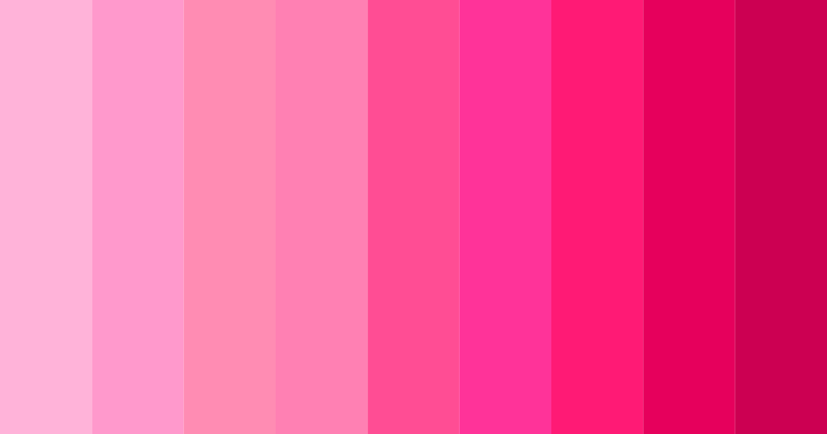 Download pink dream color palette PNG image (landscape)