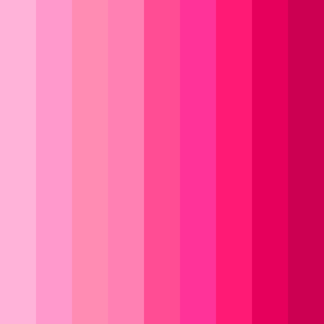 Download pink dream color palette PNG image (square)
