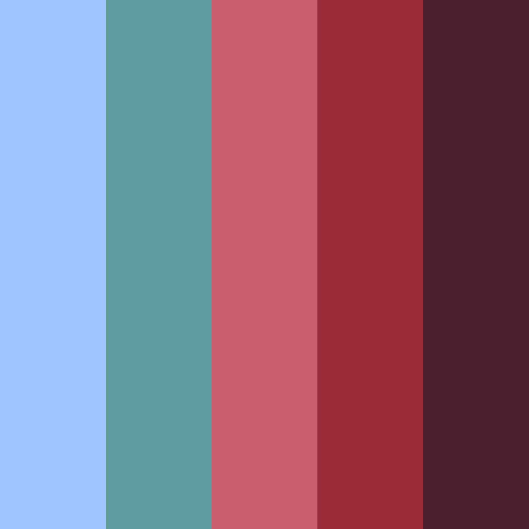 Download ocean blue elegance color palette PNG image (square)