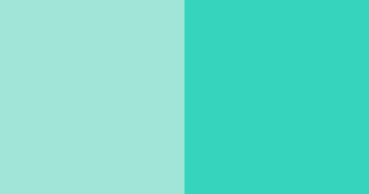 Download turquoise shades color palette PNG image (landscape)