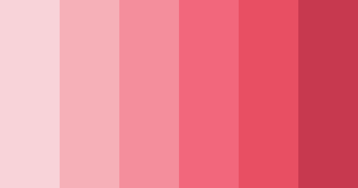 Download pearl pink shades color palette PNG image (landscape)