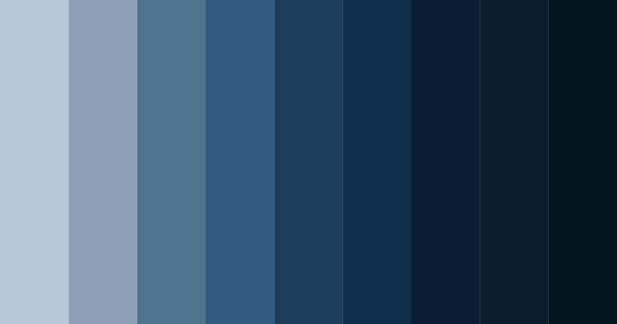 Download midnight tide color palette PNG image (landscape)