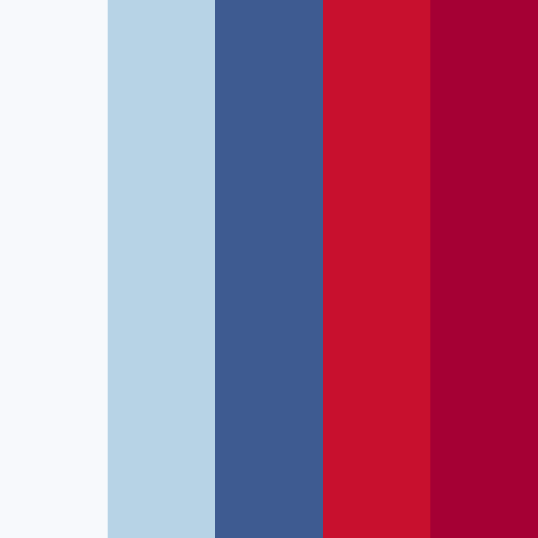Download red, white, and blue color palette PNG image (square)