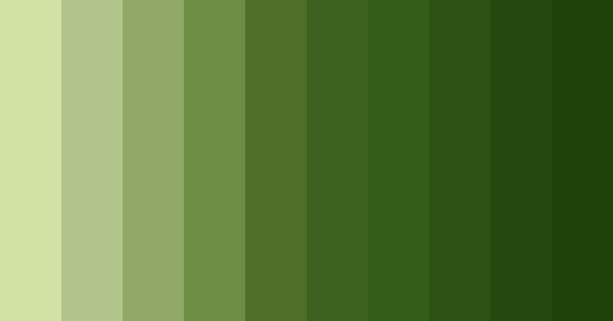 Download light yellow green color palette PNG image (landscape)