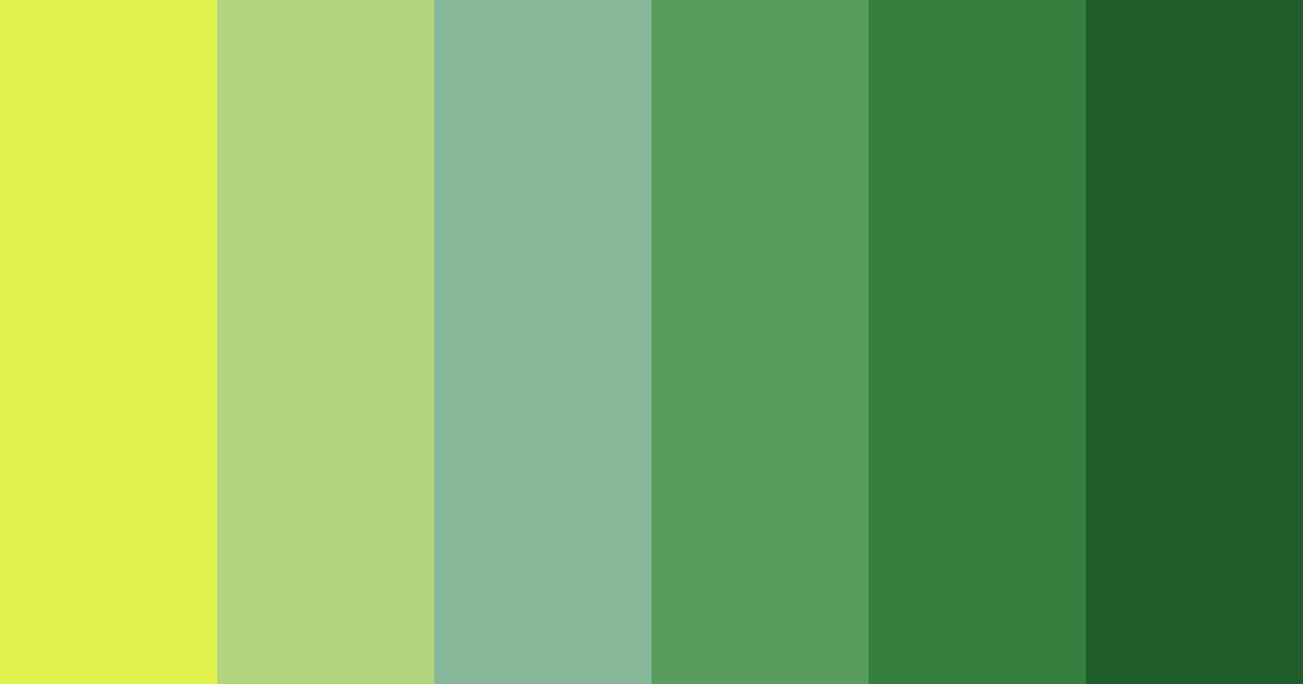 Download sunlit grove color palette PNG image (landscape)