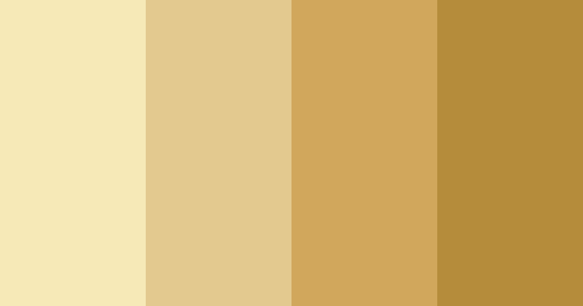 Download golden dawn color palette PNG image (landscape)