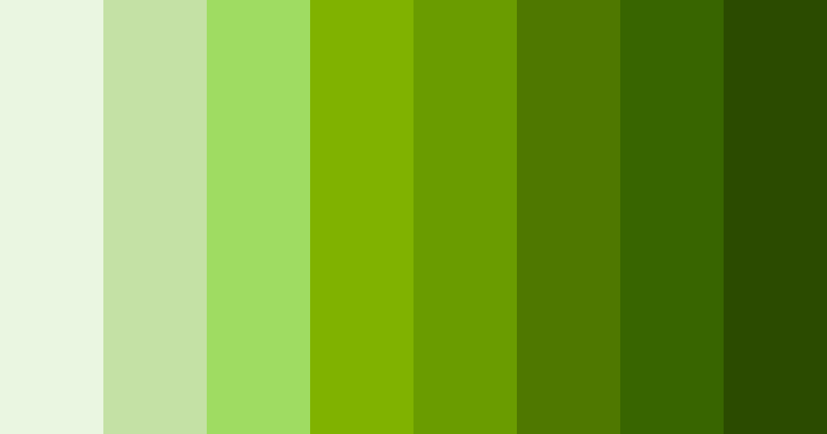Download lime oasis color palette PNG image (landscape)
