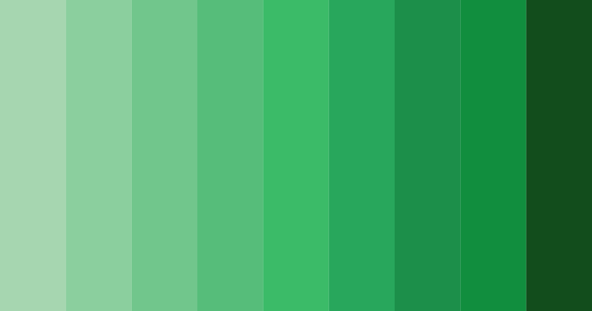 Download emerald canopy color palette PNG image (landscape)